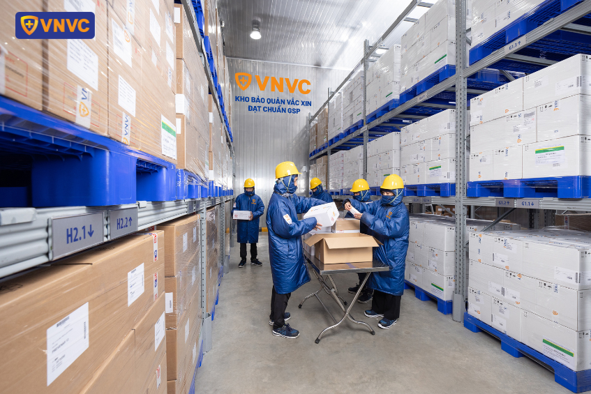 Kho bảo quản vắc xin đạt chuẩn GSP quốc tế