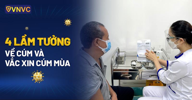 Lầm tưởng về cúm và vắc xin cúm mùa