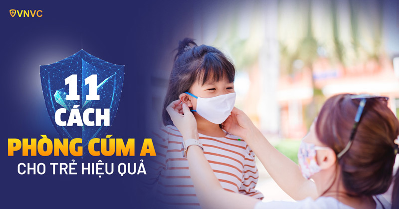 Phòng cúm A cho trẻ em